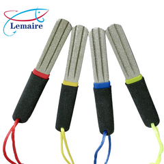 Portable outdoor double slot fishhook sharpener diamond hook sharpener fishhook file sharpening tool double-sided file