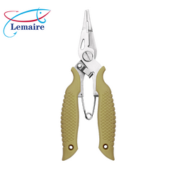 Micro-object Luya pliers stainless steel fishing line cutters fishing tools non-slip fishing pliers multi-function powerful wire cutters/ring openers portable rust-proof fishing tool set
