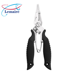 Micro-object Luya pliers stainless steel fishing line cutters fishing tools non-slip fishing pliers multi-function powerful wire cutters/ring openers portable rust-proof fishing tool set