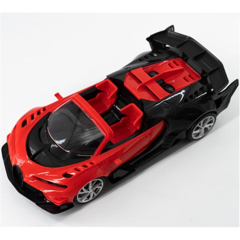 RC Sports Roadster - 1/16 Blue Electric Sport Remote Control Car,RC Model Toy for Kids Aged 4-12