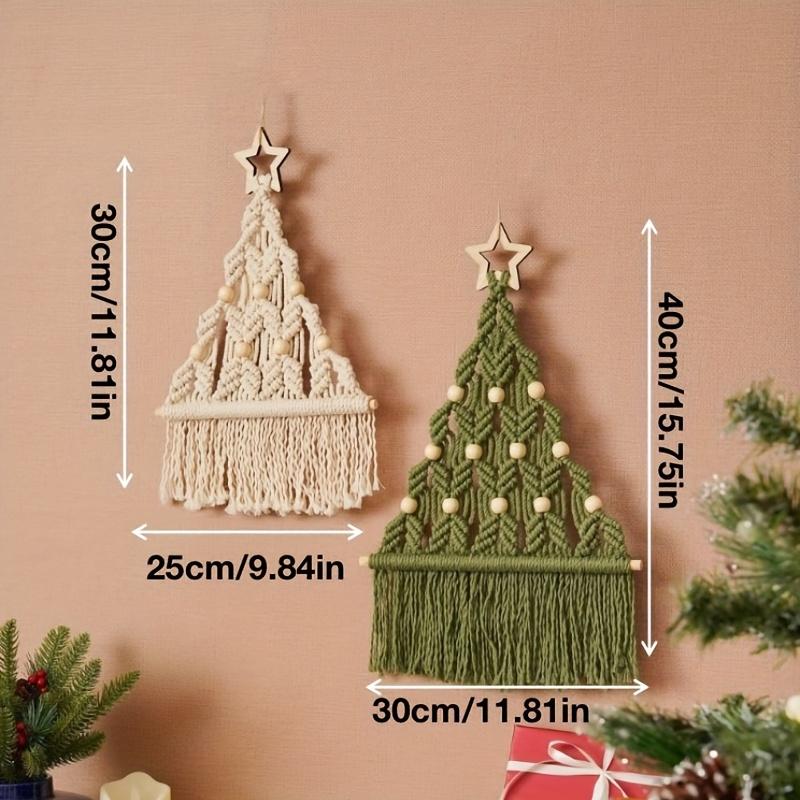 Woven Christmas Tree DIY Kit Christmas Crafts Gift Kit Perfect Holiday Gift for Family and Friends